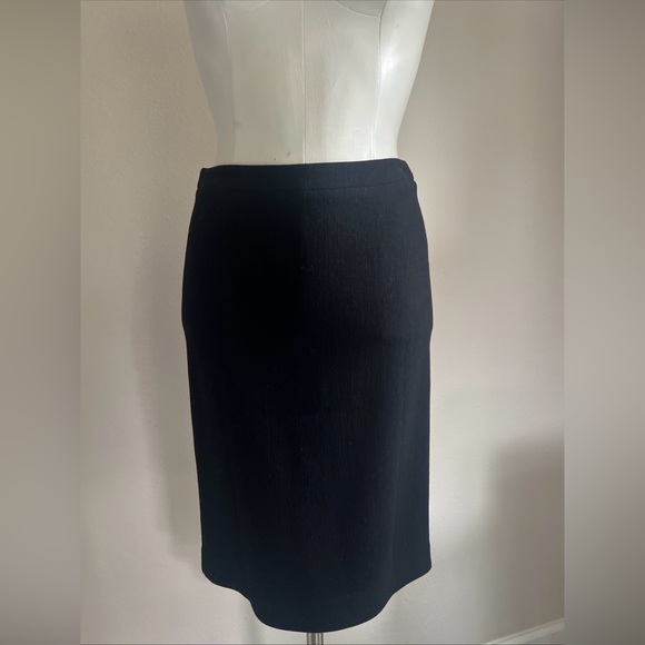 Emporio Armani Classic Black Pencil Skirt - Picture 1 of 5